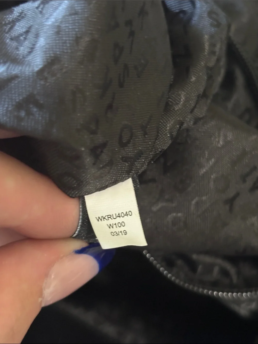Kate Spade Black Stardust Willa suede hobo bag